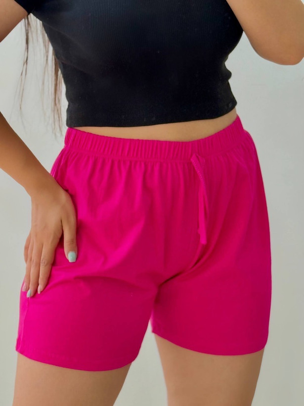 شورتک ساده نخ پنبه راحتی