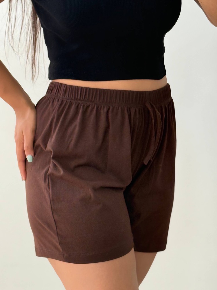 شورتک ساده نخ پنبه راحتی