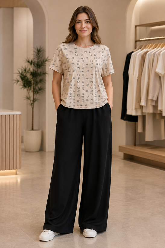 تیشرت طرح دار