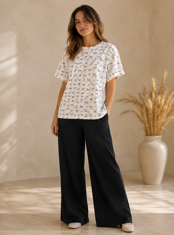 تیشرت طرح دار